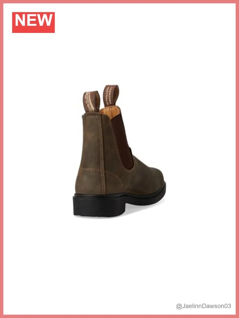 Leather Chelsea Boots Slip-On Ankle Dress Boots Pull-On Water Resistant